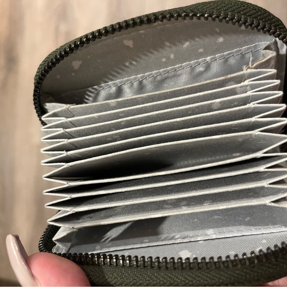 Pixie Mood Olive Green Card Holder/Wallet - Picture 2 of 2